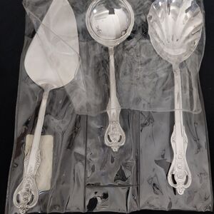 Heritage Mint 3pc Stainless Steel Hostess Set